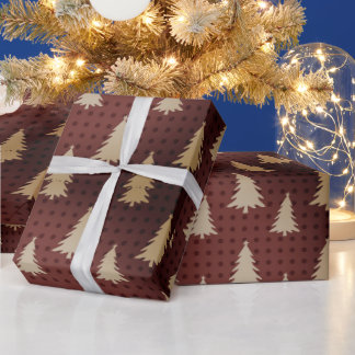 Hoja De Papel De Regalo red pattern Merry  Wrapping Paper