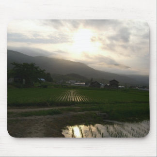 Hokkaido Sunset Mouse Pad