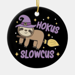 Hokus Slowcus - Fault Witch Halloween Costume Cera Ceramic Ornament