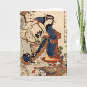 Hokusai Art painting Card