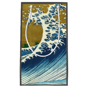 Hokusai Big Wave Japan Japanese Art Small Gift Bag