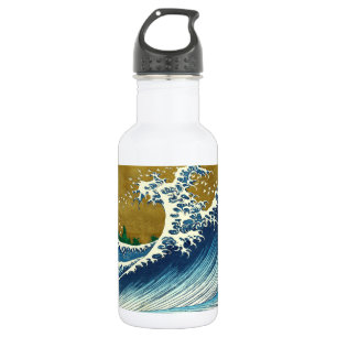 Hokusai Big Wave Japan Vintage Ocean 532 Ml Water Bottle