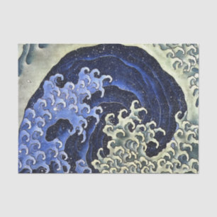 Hokusai Feminine Wave Japanese Vintage Fine Art Tissue Paper