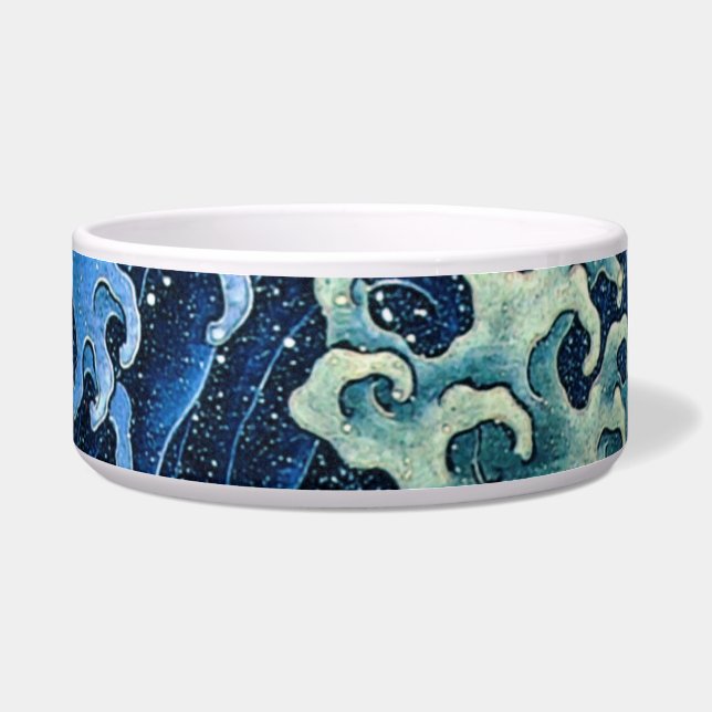 Hokusai Feminine Wave Vintage Ocean  (Front)