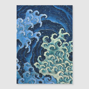 Hokusai Feminine Wave Vintage Ocean 