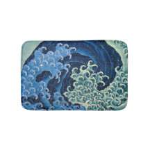 Hokusai Feminine Wave Vintage Ocean 