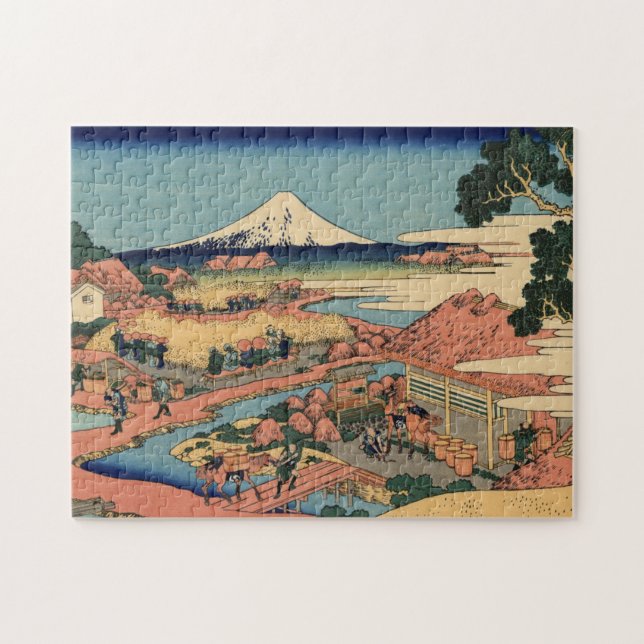 Hokusai - Fuji View Paysage Jigsaw Puzzle (Horizontal)