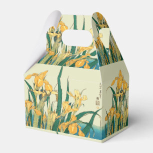 Hokusai grasshopper and iris Japan Favor Box