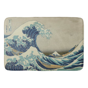 Hokusai: Great Wave Off Kanagawa Bath Mat