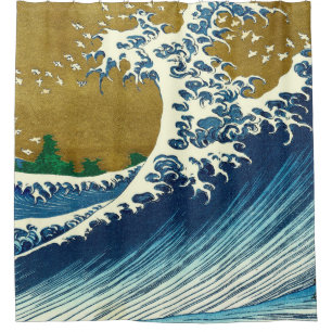Hokusai Great Wave Pattern: Japanese Ukiyo-e Art