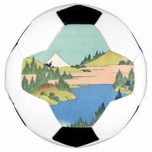 Hokusai Hakone Lake in Sagami Province Soccer Ball