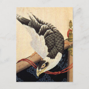 Hokusai Hawk Postcard