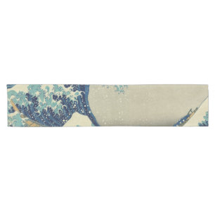 Hokusai Katsushika - Great Wave Short Table Runner