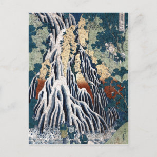 Hokusai Kirifuri Falls, Mount Kurokami, Shimotsuke Postcard