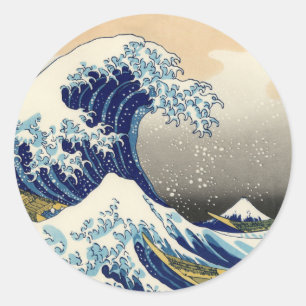Hokusai Les Stickers Grande Vague