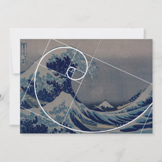 Hokusai Meets Fibonacci, Golden Ratio