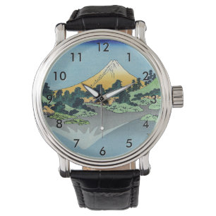 Hokusai - Mount Fuji Reflects in Lake Kawaguchi Watch
