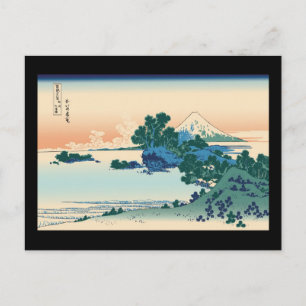Hokusai Shichiri beach in Sagami Province Postcard