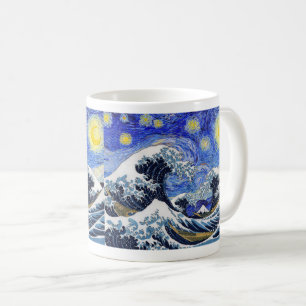 Hokusai , “ The 3 Great Wave off Kanagawa ” + Coffee Mug