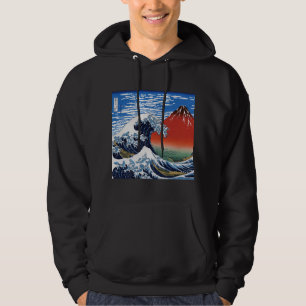 Hokusai"The Great Wave"&"Fine Wind, Clear Morning" Hoodie