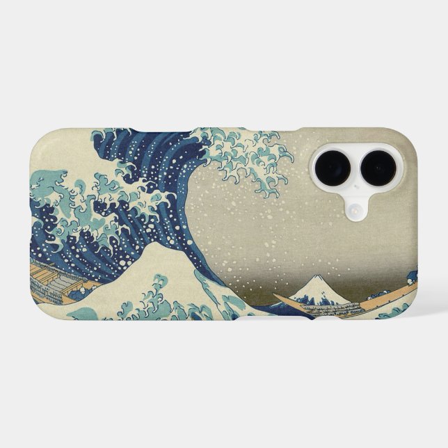 Hokusai The Great Wave off Kanagawa GalleryHD (Verso (Horizontal))