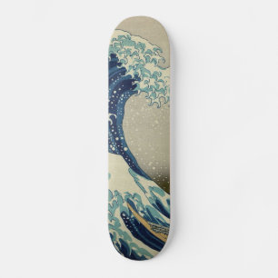Hokusai The Great Wave off Kanagawa GalleryHD  Skateboard