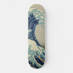 Hokusai The Great Wave off Kanagawa GalleryHD Skateboard