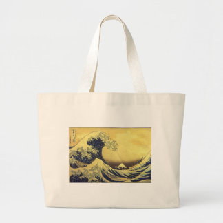 Hokusai -UKIYOE- Large Tote Bag
