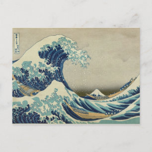 Hokusai's Great Wave off Kanagawa Postcard