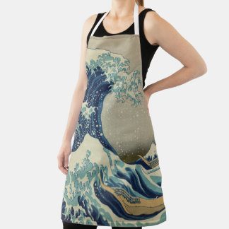 Hokusai's The Great Wave off Kanagawa Apron