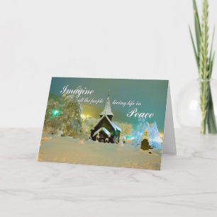 Hol Kirke Imagine Peace Holiday Card