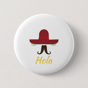 Hola 2 Inch Round Button