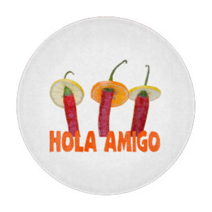 Hola Amigo Cutting Board