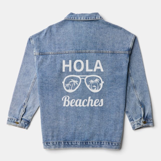 Hola Beaches Lunettes de soleil Plage Vacances Été (Verso)