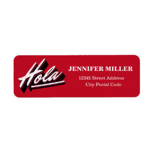 Hola text design