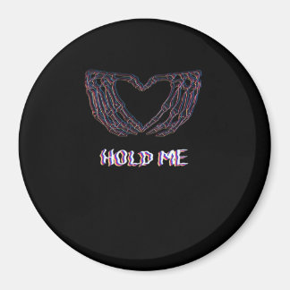 Hold Me Classic - Skeleton Hand Heart Magnet