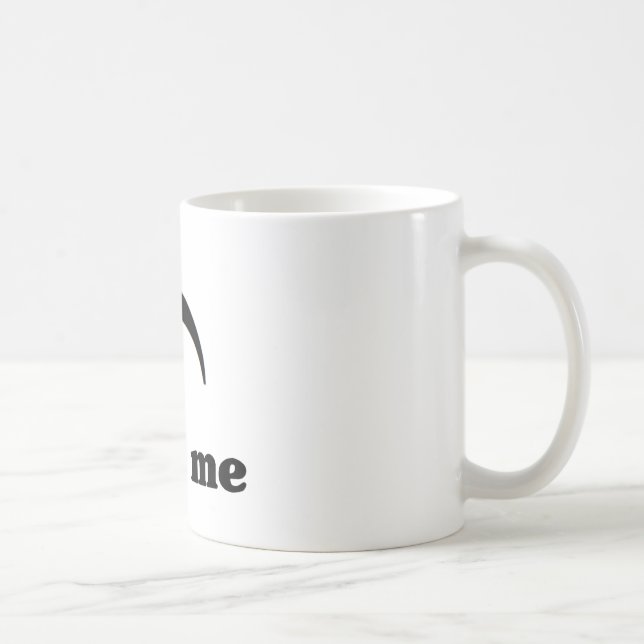 Hold Me: I'm a Fermata Coffee Mug (Right)