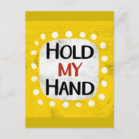 Hold My Hand Postcard