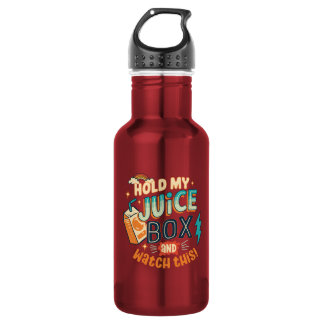 hold my juice box and watch this 532 ml water bottle