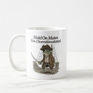 Hold On Mates Frog Autism Awareness Coffee Mug