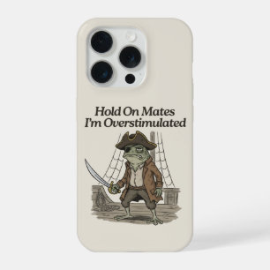 Hold On Mates Frog Autism Awareness iPhone 15 Pro Case
