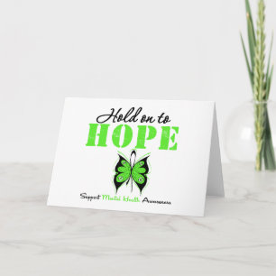 Hold on to Hope Mental Health Awareness Card