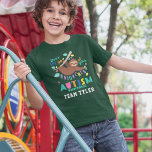 Hold On To Your Uniqueness Autism Awareness T-Shirt<br><div class="desc">Don't Let Go of Your Uniqueness Autism Awareness design featuring a sloth hanging on a tree branch and not letting go. Cute,  bright,  and fun design for your Awareness campaign,  events as well as adding to your home decor

Add your team name by clicking the "Personalize" button above</div>