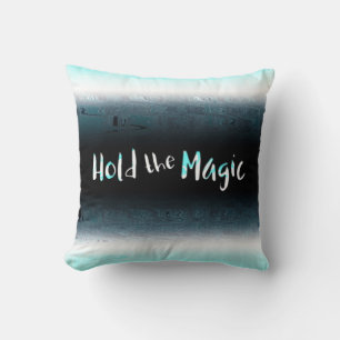 Hold the Magic Throw Pillow
