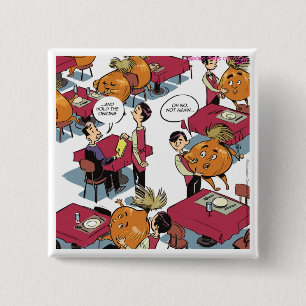 Hold The Onions Please Funny Foodies 2 Inch Square Button