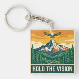 Hold The Vision Keychain