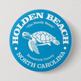 Holden Beach (sea turtle) 3 Inch Round Button