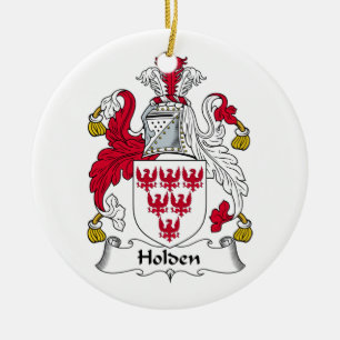Holden Family Crest Ceramic Ornament