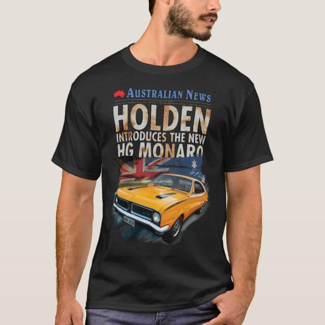 Holden Monaro HG GTS (nostalgique) T-shirt classiq (Devant)
