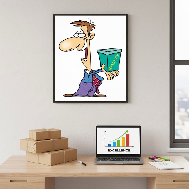 Holding A Quality Box Poster (Creator Uploaded)